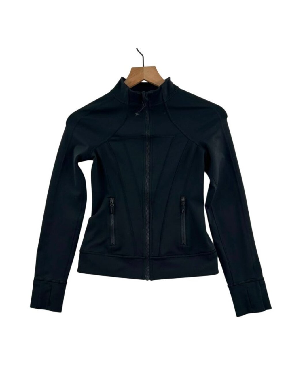 Ivivva by Lululemon Track Jacket Lot Girls Size 10 Black/Purple Full Zip Stretch
